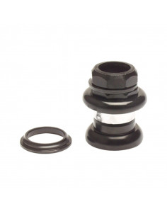 STYRLAGER 1 STÅL SVART, FÖR GÄNGAT GAFFELRÖR