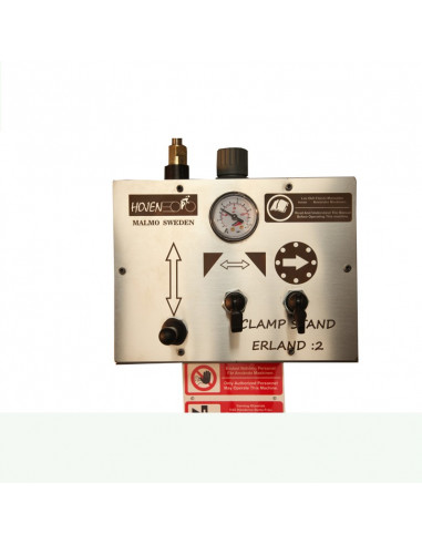 PNEUMATISK BIKE CLAMP STAND, MEKANIKERSTÄLL