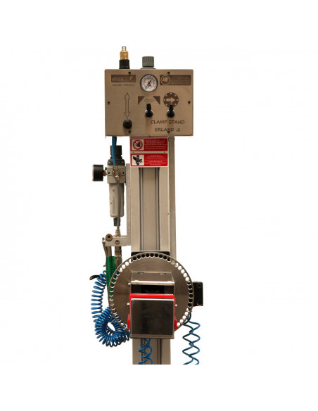 PNEUMATISK BIKE CLAMP STAND, MEKANIKERSTÄLL