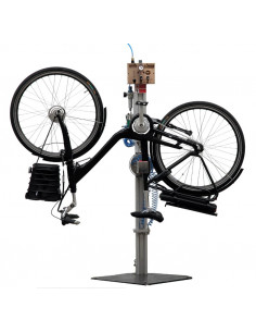PNEUMATISK BIKE CLAMP STAND, MEKANIKERSTÄLL