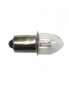 GLÖDLAMPA 2.4V 0.5AMP U/GÄNGOR, PX13.5 SOCKEL 2ST