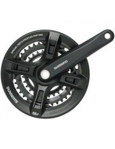 Vevparti Shimano, Tourney 170 mm, 7-8 delat svart 42-32-22T