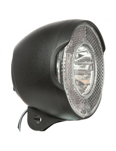 Framlykta led on/off, svart