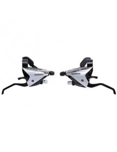 BR/VXLREGL ACERA® HÖ/VÄ 3X7, SHIMANO®STEF65 EZFIRE PLUS 2F VBRAKE SILVER
