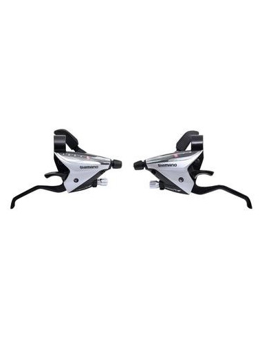 BR/VXLREGL ACERA® HÖ/VÄ 3X7, SHIMANO®STEF65 EZFIRE PLUS 2F VBRAKE SILVER