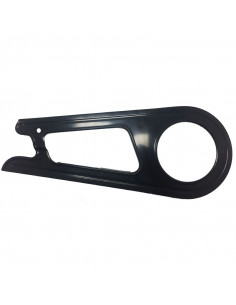 KEDJESKYDD HELTÄCKADE 48T, PLÅT SVART L:555MM H:223MM SKRUVFÄSTE