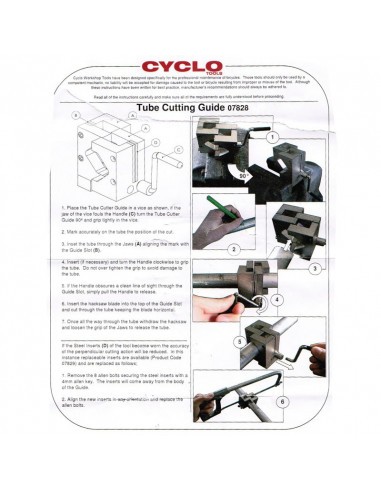 Sågguide, 22-37mm rör