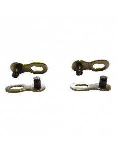 Kedjelås KMC Missing Link Pinnlängd 5,88 mm, förp/2st silver 10-vxl