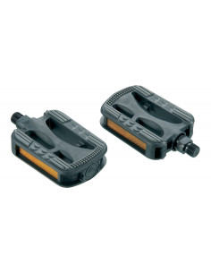 Pedal Bike Attitude 9/16in plast Svart/grå