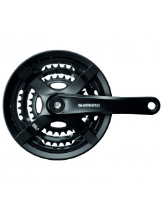 Vevparti  FC-TY501 170mm, 48/38/28T, 6/7/8-vxl, m. Kedje