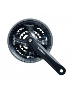 Vevparti Acera 170 42T svart, 7/8vxl, för (LL)123mm fyrkant