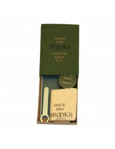 BROOKS UNDERHÅLLSSET FÖR LÄDERSADEL 10 ST PER DISP