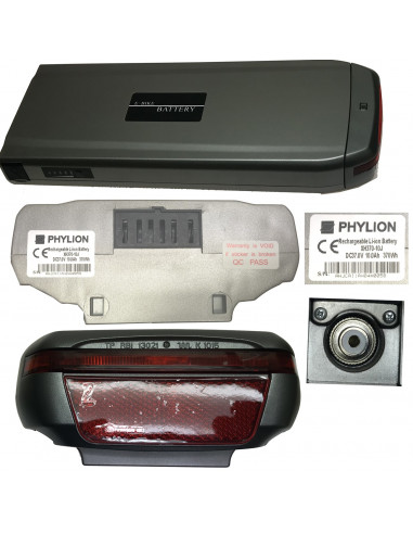 Batteri Phylion, walle-s 37 volt 10Ah