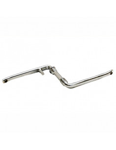 Vevarm Fauber För gängade och pressade skålar krom 170 mm