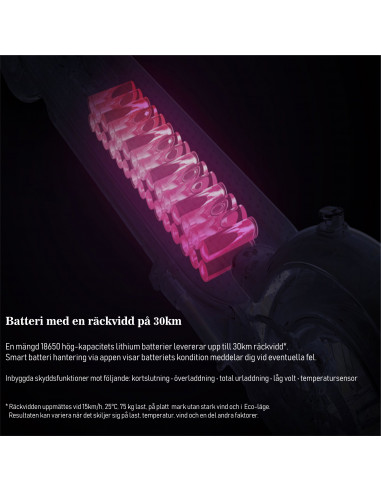 Xiaomi El-Scooter Mi M365, Svart