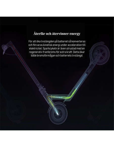 Xiaomi El-Scooter Mi M365, Svart