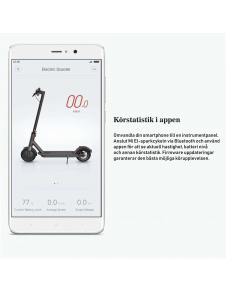 Xiaomi El-Scooter Mi M365, Svart