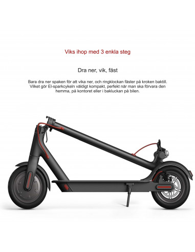 Xiaomi El-Scooter Mi M365, Svart