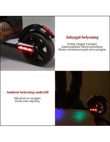 Segway El-Scooter Ninebot ES2, Mörkgrå