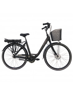 DEVRON E-BIKE MALMÖ 28, 7-vxl MATT SVART