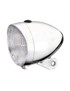 FRAMLAMPA UN-4900 CHROME RETRO MED HÅLLARE