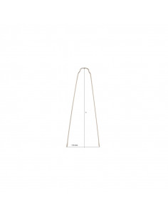 SKÄRMSTAG 347 MM FRAM NOVA/NATUR