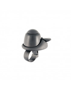 RINGKLOCKA DECIBELL II SVART ALU.