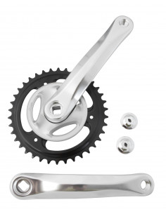 Vevparti 92mm disc , RD/Spectra 3/32 silver aluminium (plan), Silver, 38t 170mm