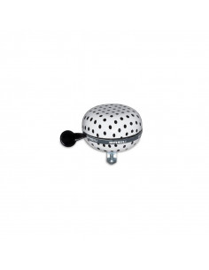 Basil Big Bell Polkadot White/Black Dots 80mm