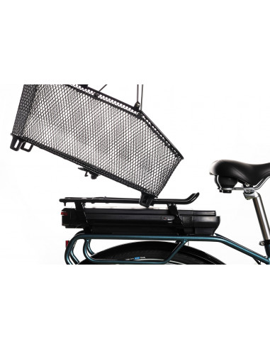 CYKELKORG DAILY L SVART AVS