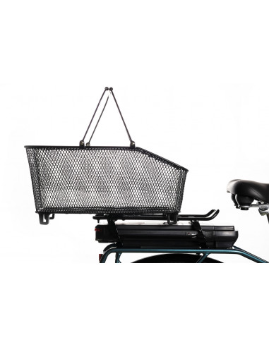 CYKELKORG DAILY L SVART AVS