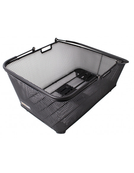 CYKELKORG DAILY L SVART AVS