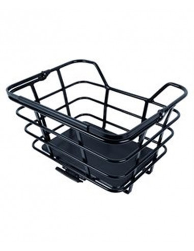 EPIC basket model M, matt black with AVS , SVART, one size