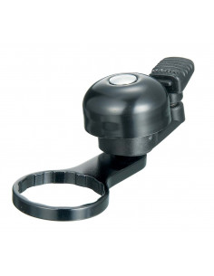 Ringklocka Bike Attitude Svart Monteras som en aheadset-ring