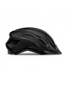 MET HELMET Active/Crossover DOWNTOWN (52-58) BLACK | GLOSSY