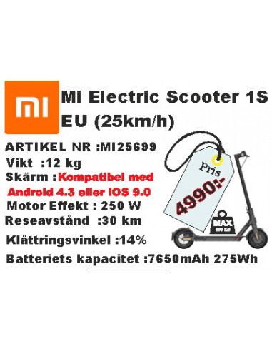 Mi Electric Scooter 1s EU