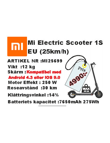 Mi Electric Scooter 1s EU