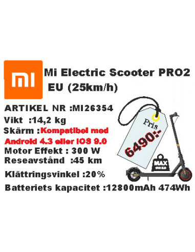 Mi Electric Scooter Pro 2