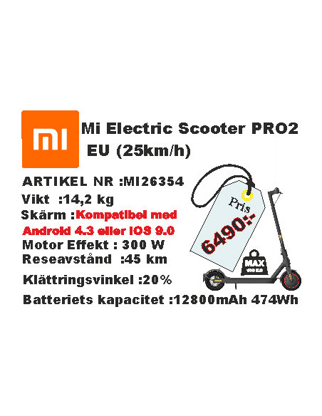 Mi Electric Scooter Pro 2