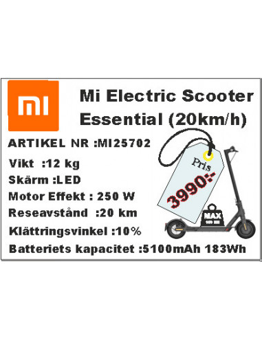 Mi Electric Scooter Essential Lite