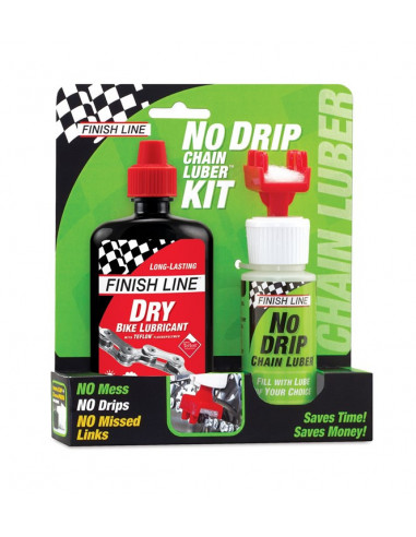 No drip Finish Line Chain lube combo inkl. 120ml Dry