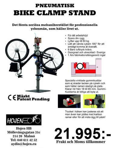 Mekställ cykel - Bike repair stand
