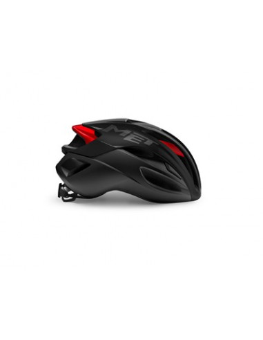 MET HELMET Road RIVALE (52-56) BLACK RED