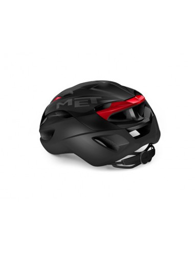 MET HELMET Road RIVALE (52-56) BLACK RED