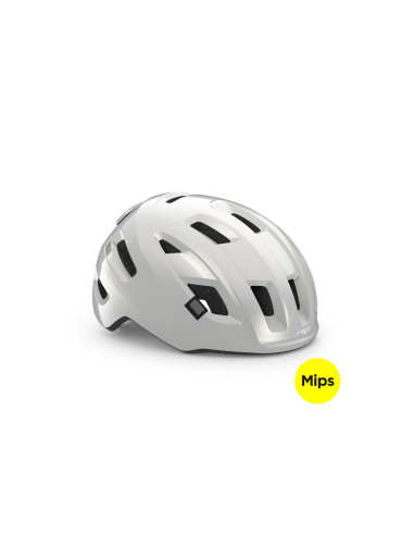 MET Helmet E-Mob MIPS White/Glossy S...