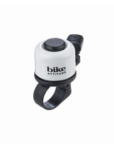 Ringklocka Bike Attitude Vit
